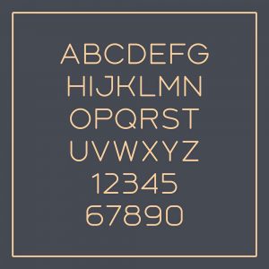 Website design fonts