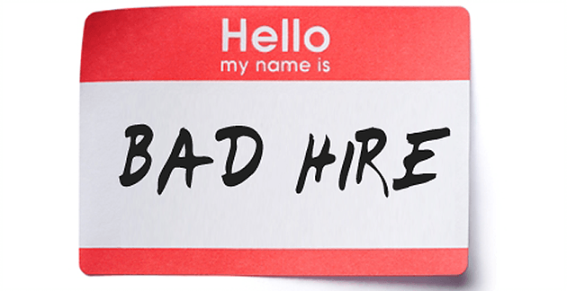 The cost of a bad hire